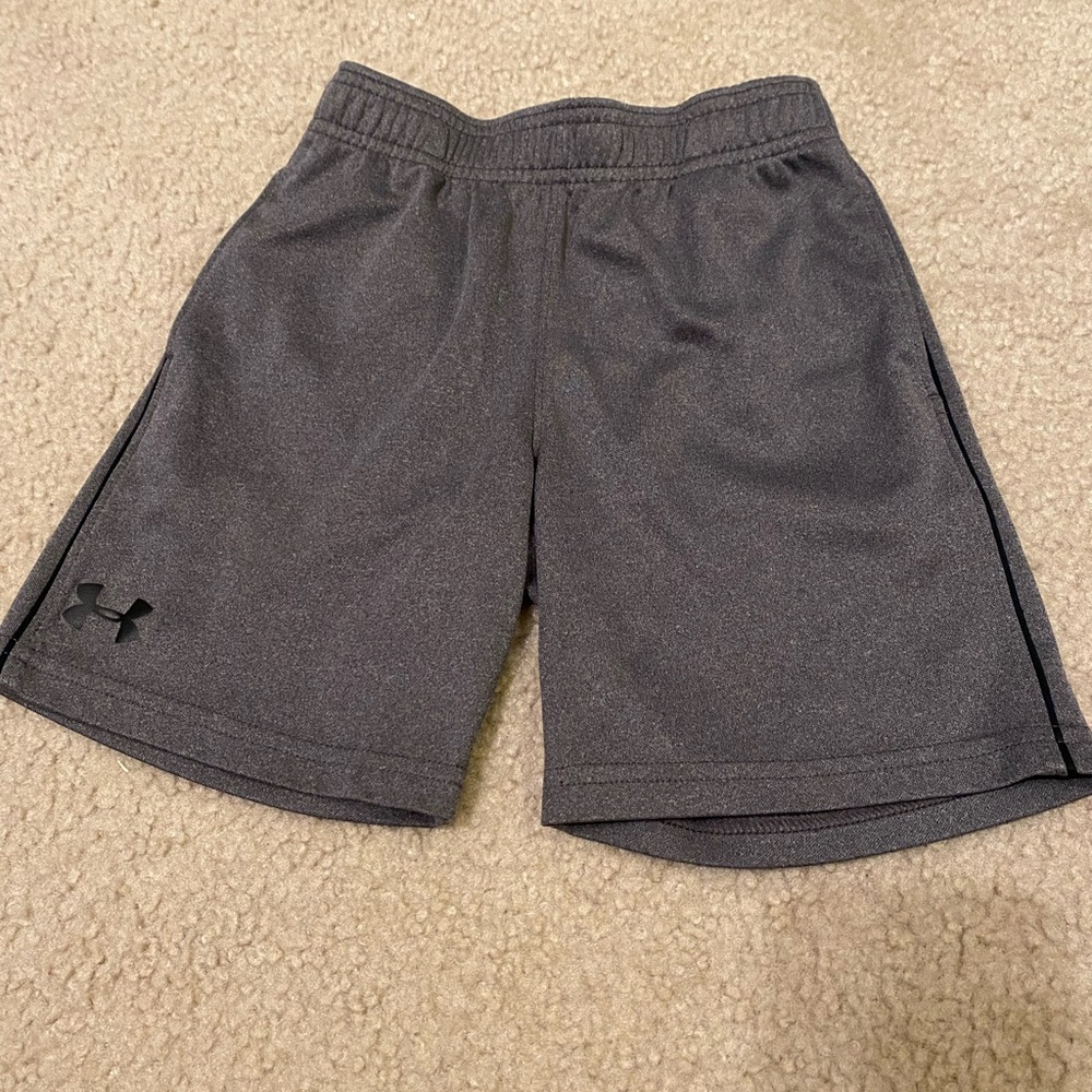 Under Armour boys athletic shorts. Size 5T.
